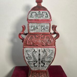 Vaso Orientale Rosso