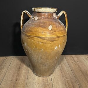 Antico Orcio in Terracotta Smaltata