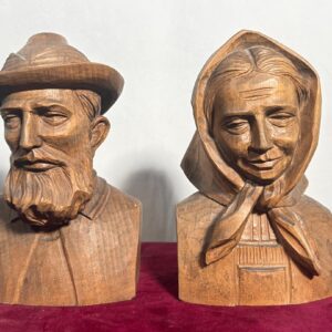 Coppia Busti Legno