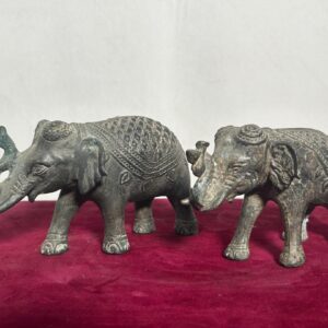 Coppia di Elefanti Bronzo