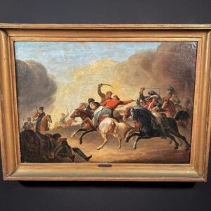Dipinto Battaglia J. B. Seele