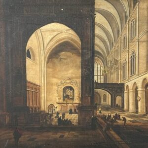 Antico Dipinto " Cattedrale "