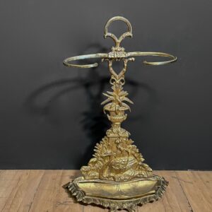 Portombrelli in Bronzo Cesellato con Vaschetta