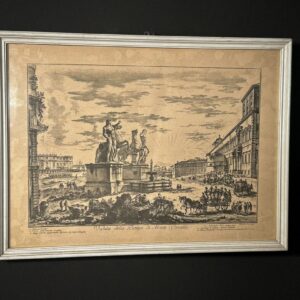 Stampa Piazza di Monte Cavallo