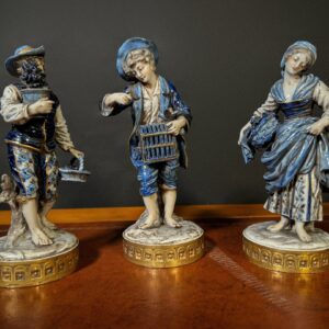 Trio di Figure Capodimonte