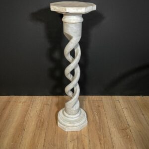 Antica Colonna Marmo Bianco