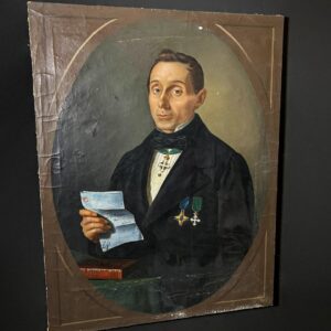 Dipinto Ritratto Avvocato