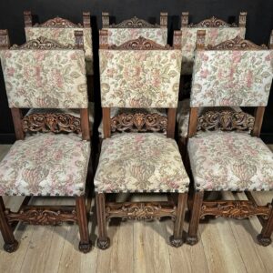 Antiche Sedie Intagliate