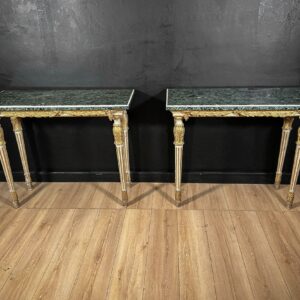 Antica Coppia di Consolle Luigi XVI