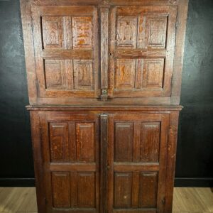 Antica Credenza Doppio Corpo