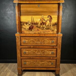 Antico Secretaire Intarsiato
