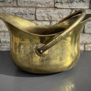 Porta legna in Ottone