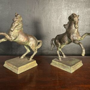 Coppia Cavalli Bronzo