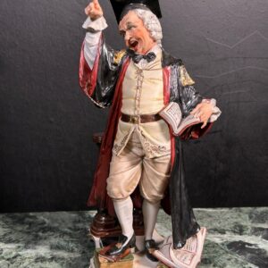 Avvocato in Abiti Accademici – Porcellana di Capodimonte