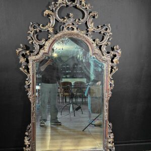 Specchiera Luigi XV in Argento Mecca Fine 800 Firenze