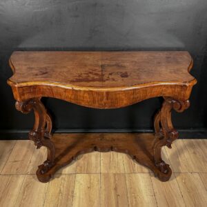 Consolle Carlo X in Noce Metà ‘800