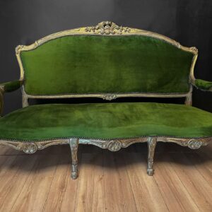 Divano a Tre Posti Stile Luigi XV