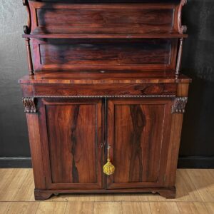 Credenza / Piattiera Inglese Vittoriana in Palissandro