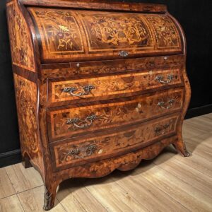 Ribalta Olandese del XIX Secolo Intarsiata