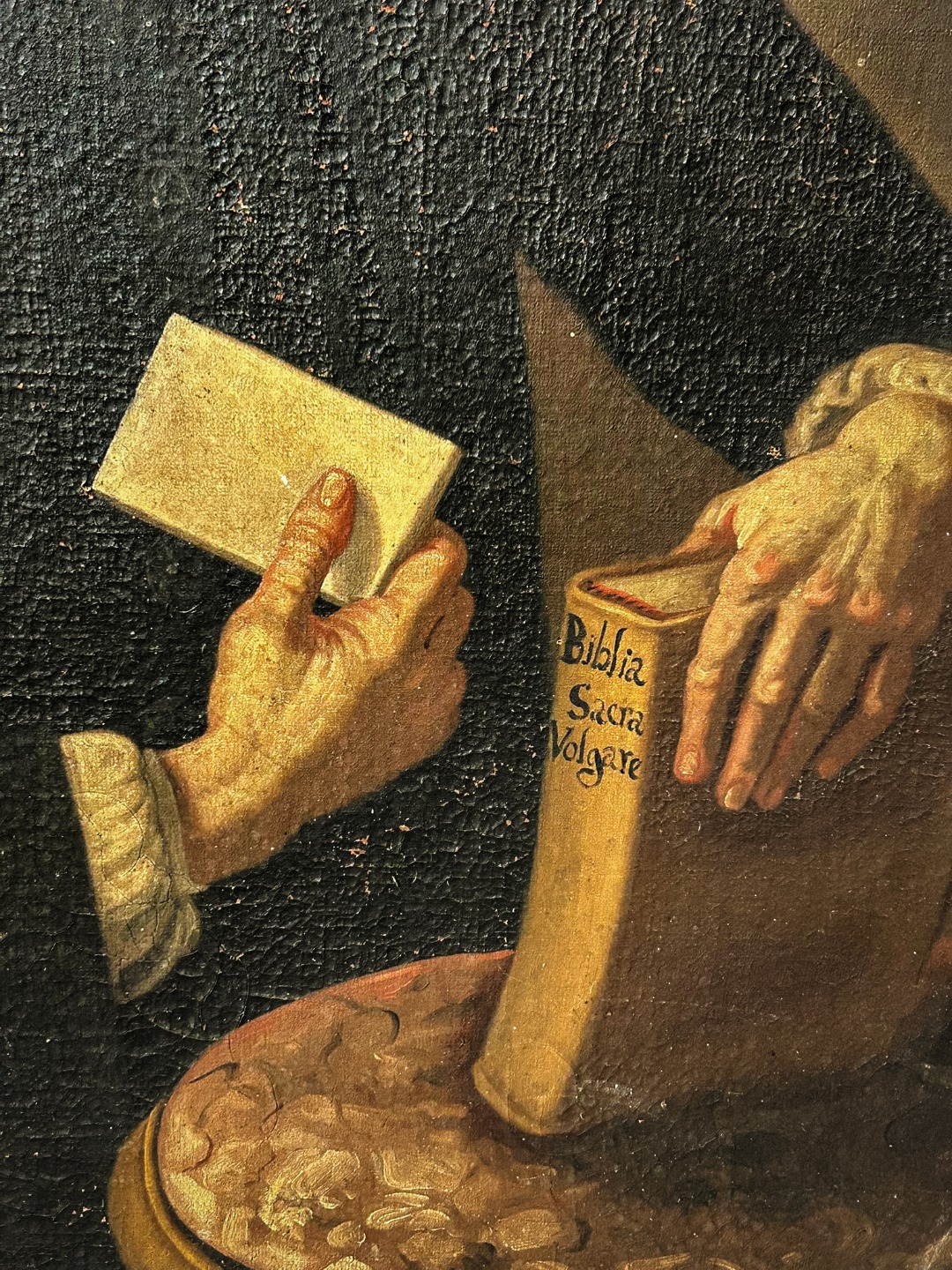Antico Ritratto uomo di lettere - immagine 5