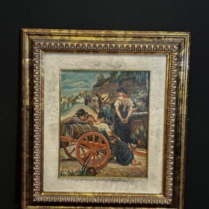 Dipinto Olio Su Tavola