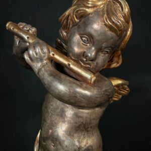 lampada con putto