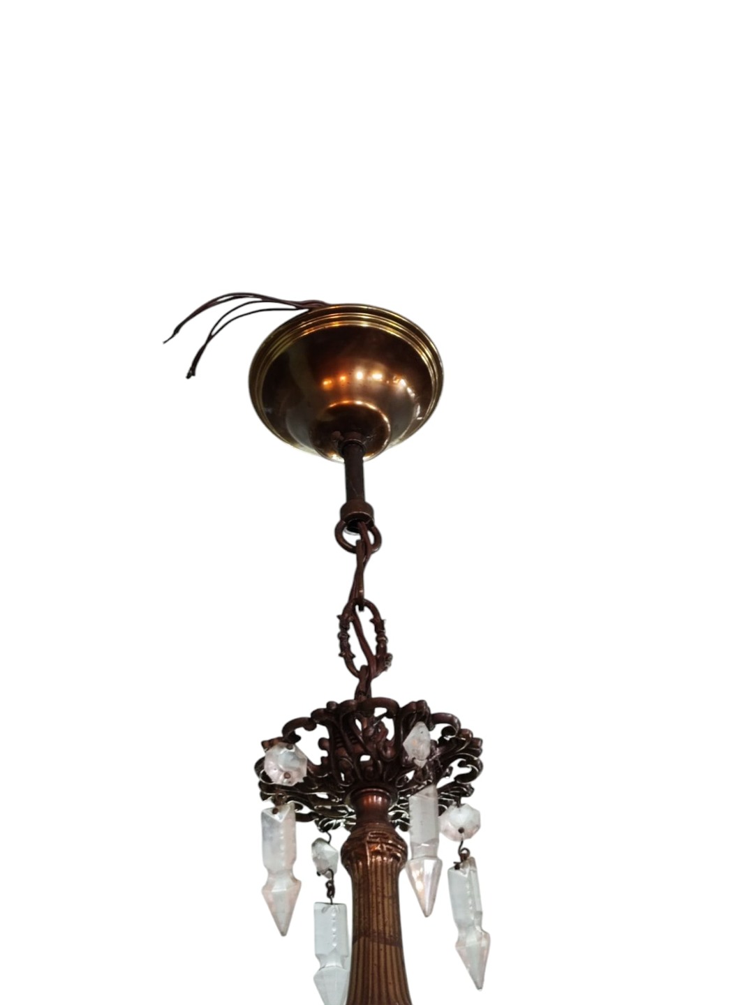 Lampadario Bronzo '800 - immagine 10