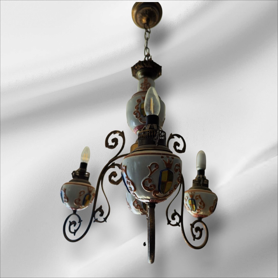 Lampadario Capodimonte - immagine 3