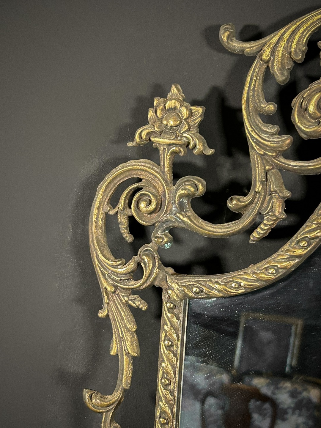 Consolle con Specchiera in Bronzo - immagine 5