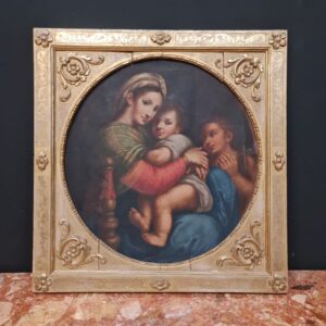 Quadro Madonna Della Seggiola