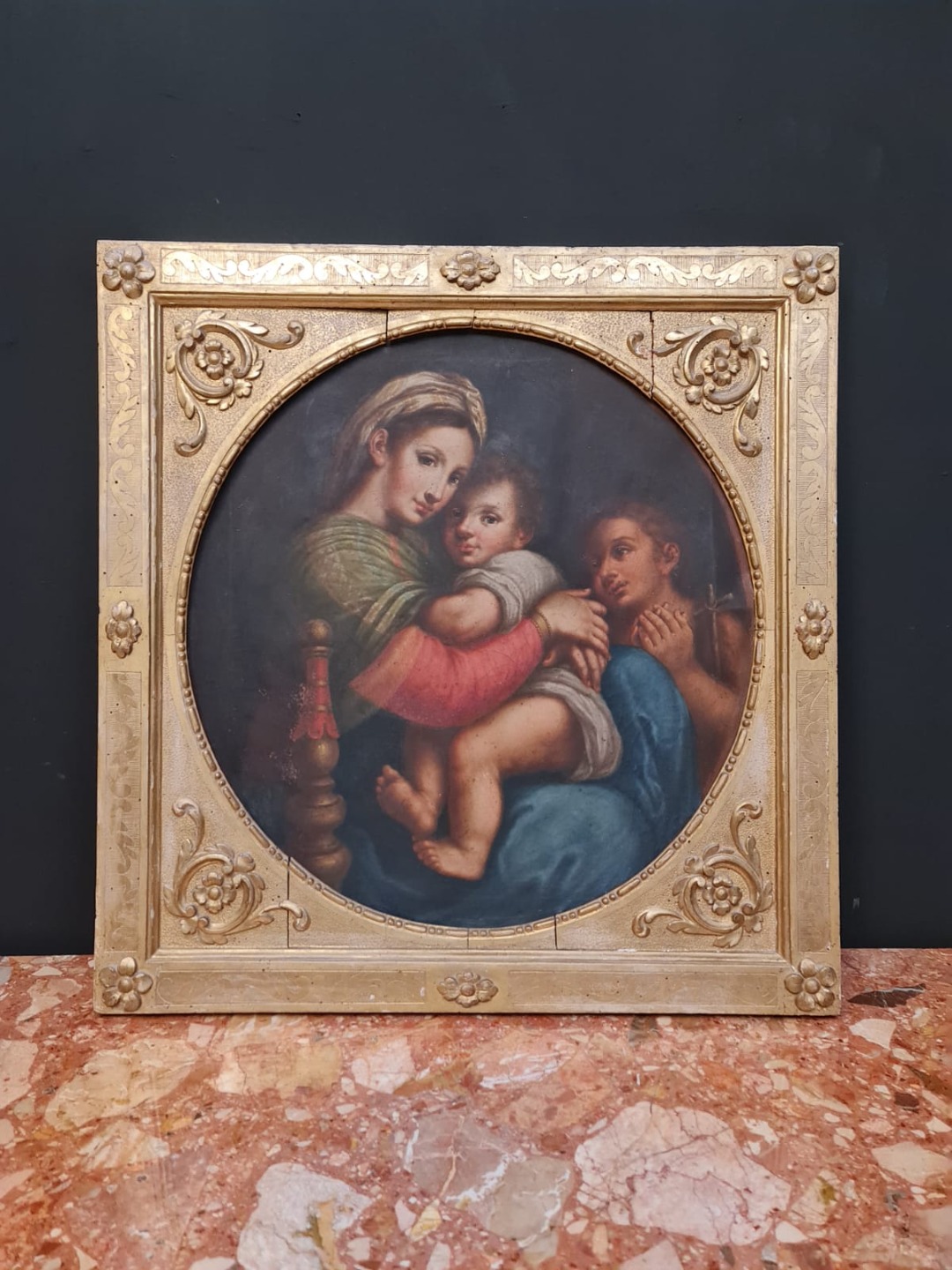 Quadro Madonna Della Seggiola