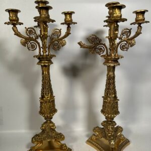 Napoleon III Candlestick