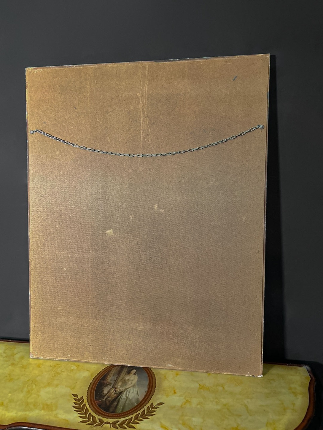 Specchiera Rettangolare con Decoro Ovale - immagine 7
