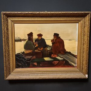Dipinto Pescatori '800