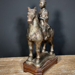 Bouddha à cheval