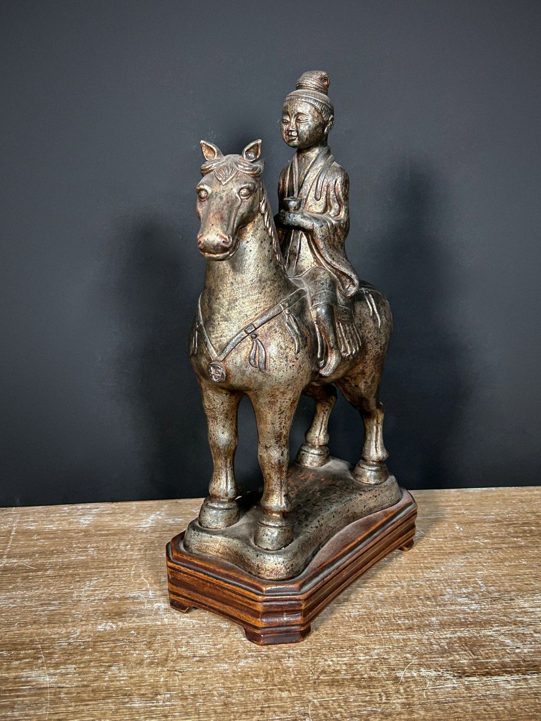 Buddha on horseback