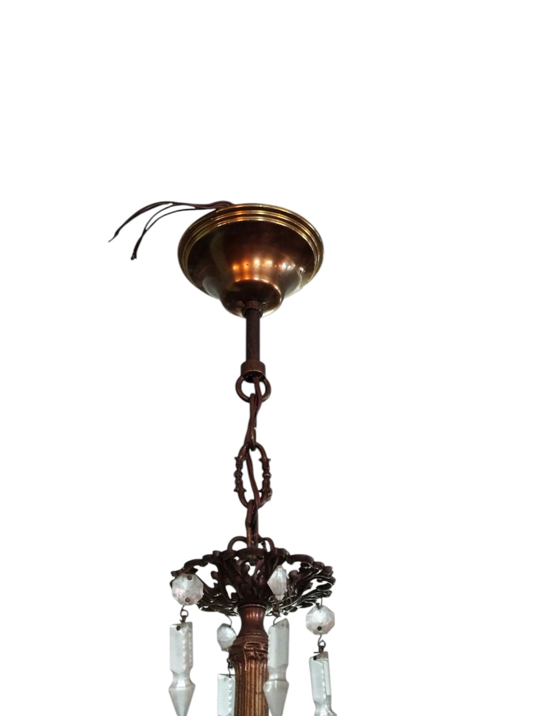 Lampadario Bronzo '800 - immagine 6