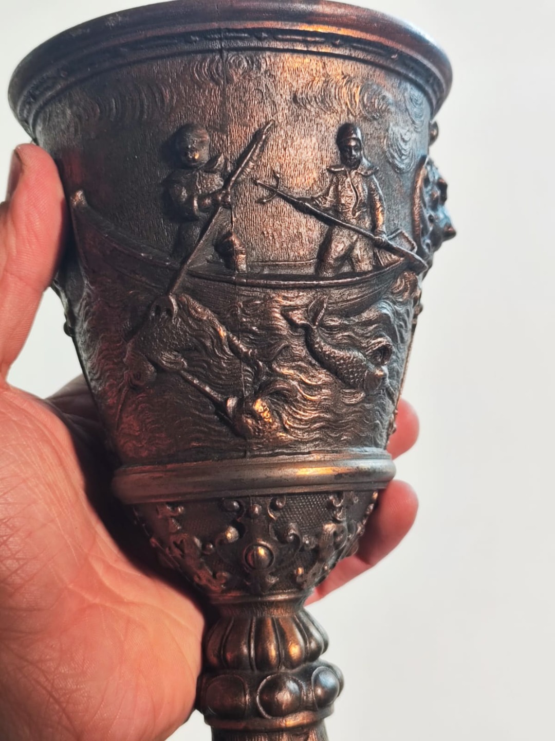 Antico Bicchiere Cesellato - immagine 3
