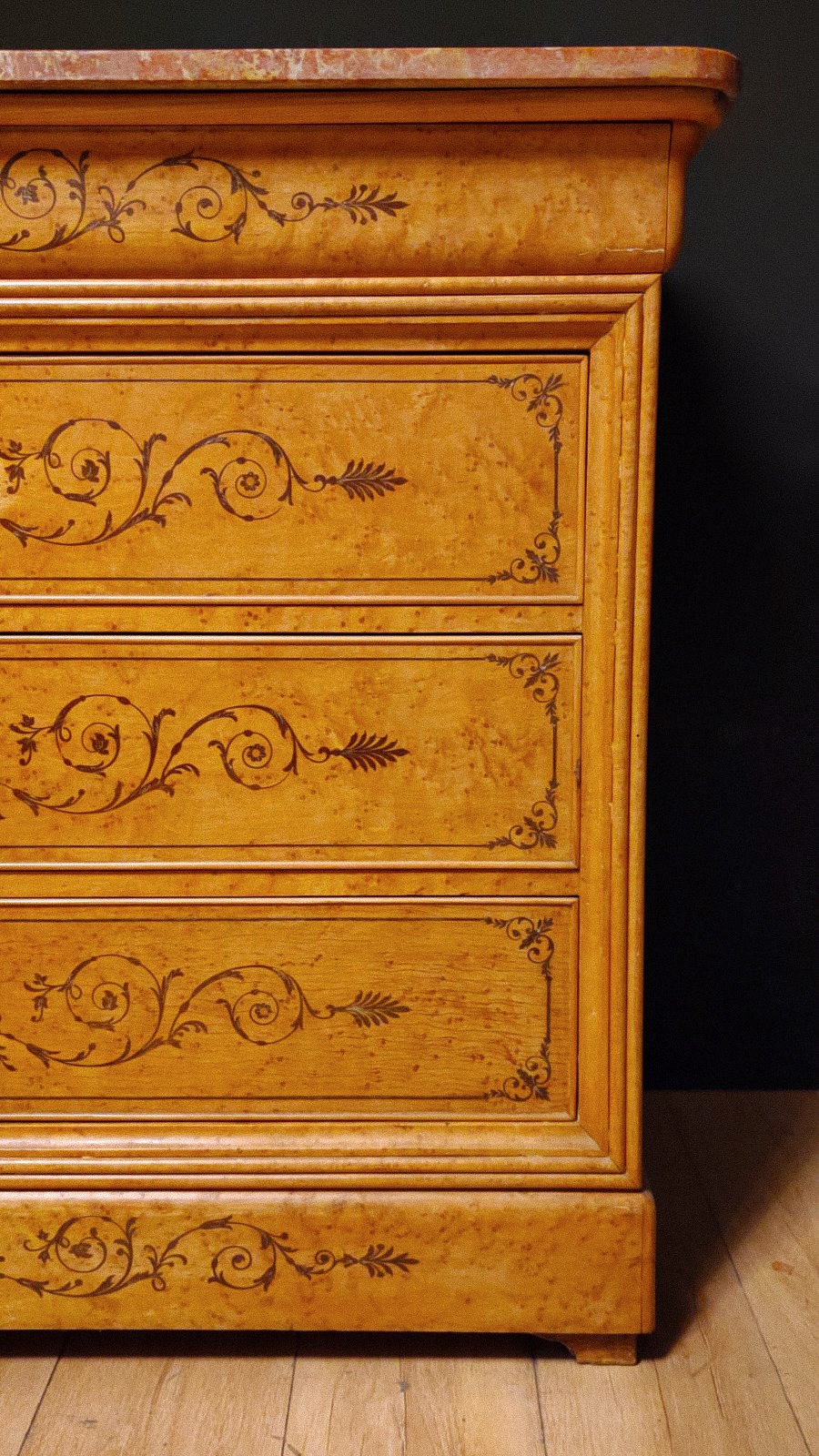 Antico Comò in Legno di Acero – Epoca ‘900 - immagine 2