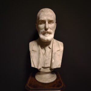 Ancient Scagliola Bust