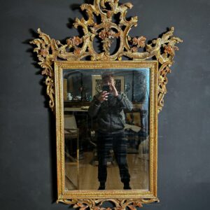 Miroir florentin ancien du XIXe siècle