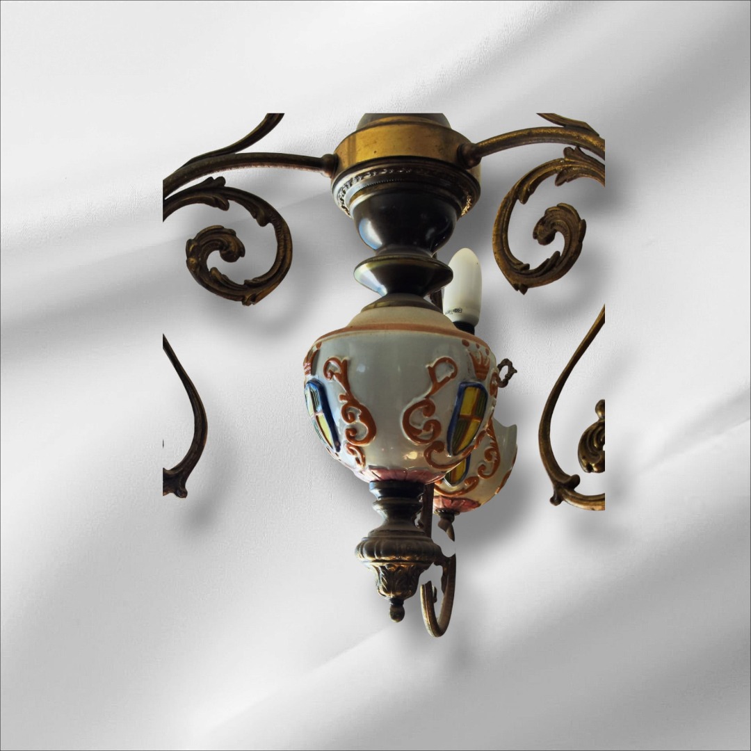 Lampadario Capodimonte - immagine 4
