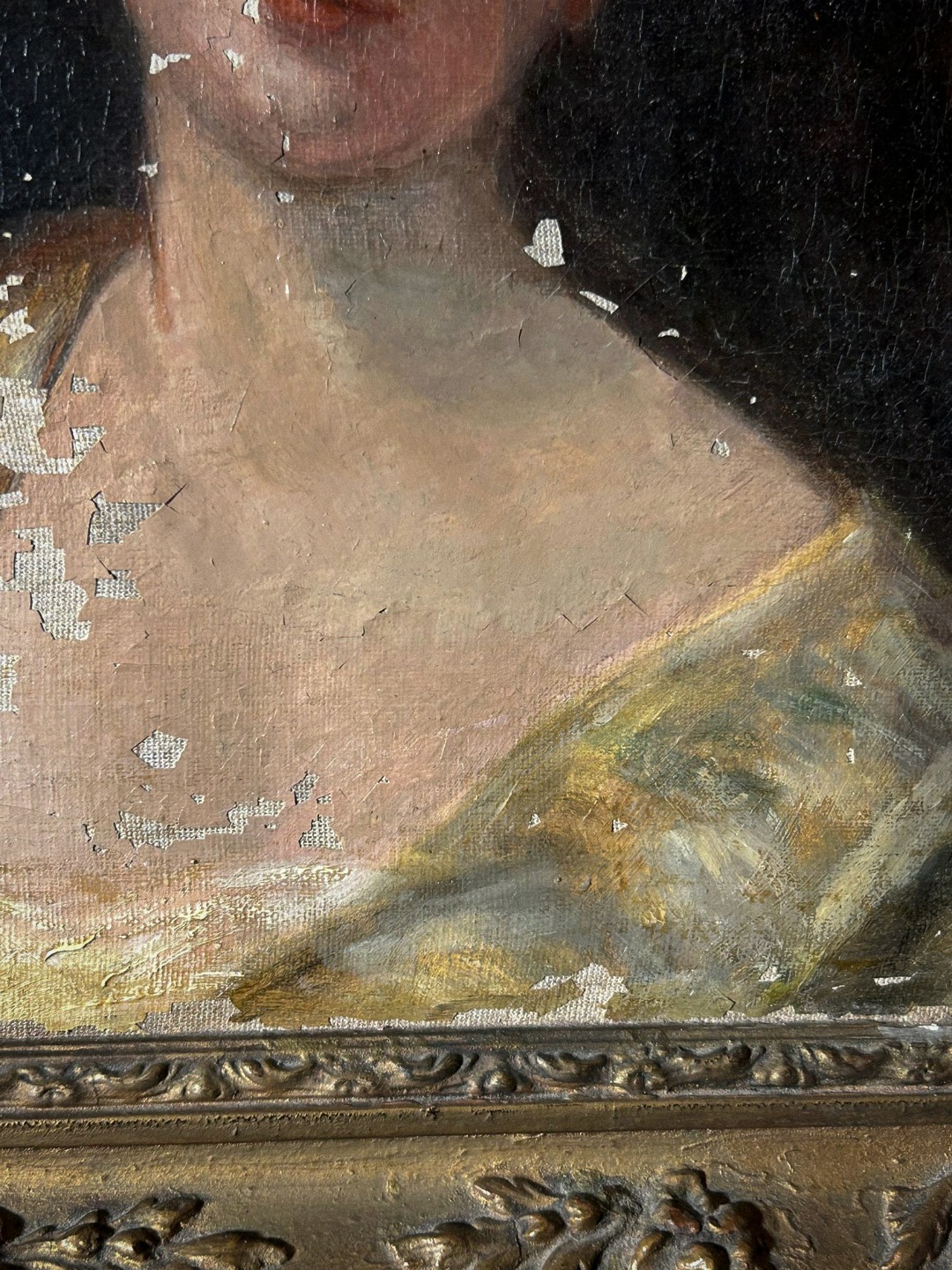Dipinto Ritratto Giovane Donna - immagine 4