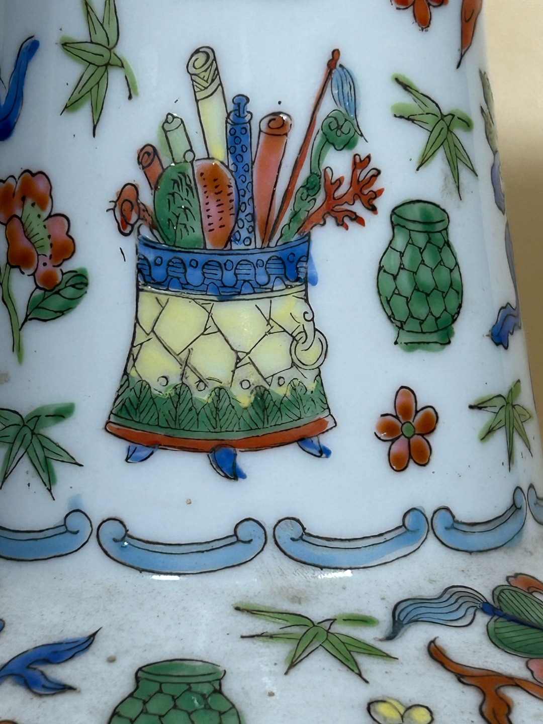 Vaso Cinese Porcellana - immagine 8