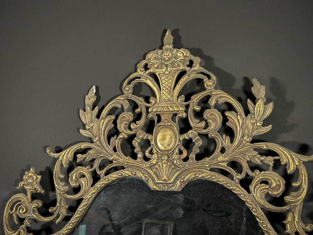 Consolle con Specchiera in Bronzo - immagine 9
