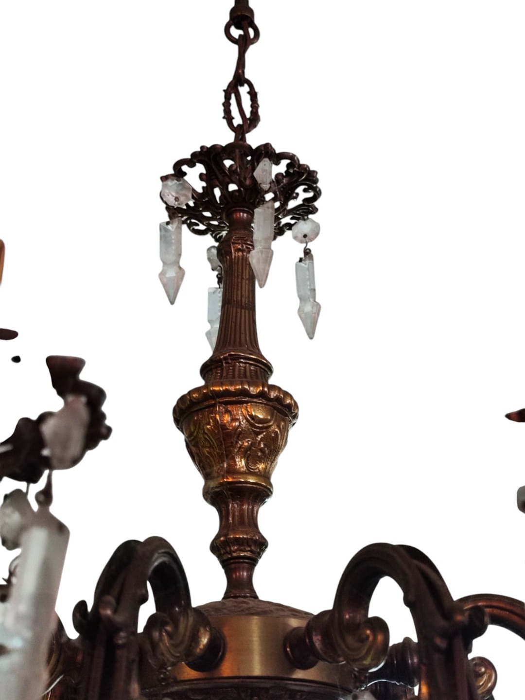 Lampadario Bronzo '800 - immagine 5