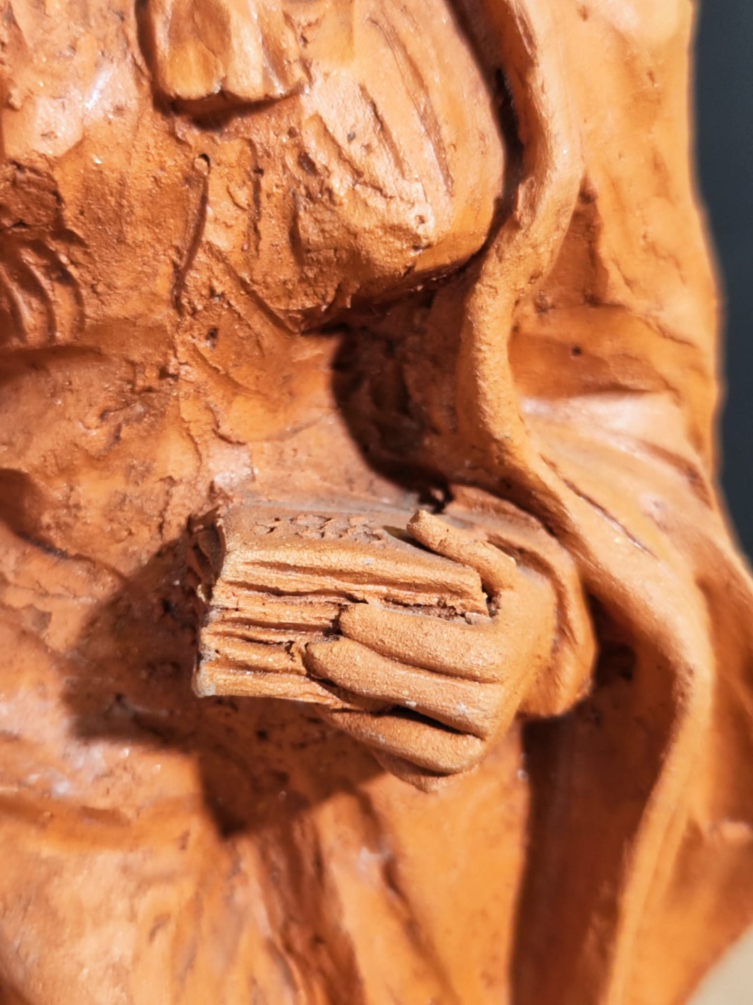 Coppia di Sculture in Terracotta - immagine 10