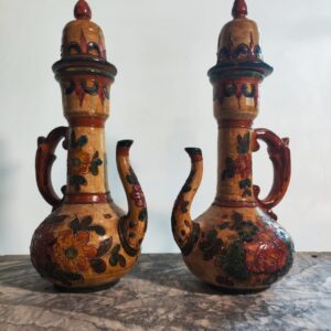 Antica Coppia Teiere Siciliane