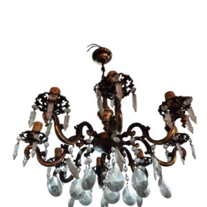 Lampadario Bronzo '800