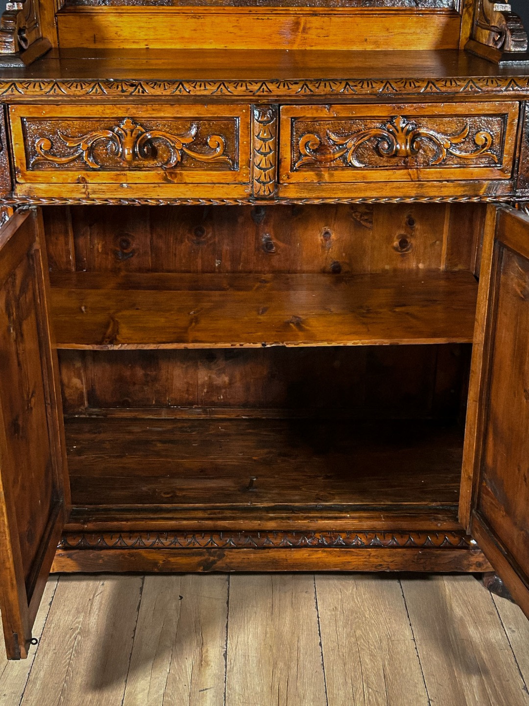 Credenza Piattaia Neorinascimentale - immagine 8